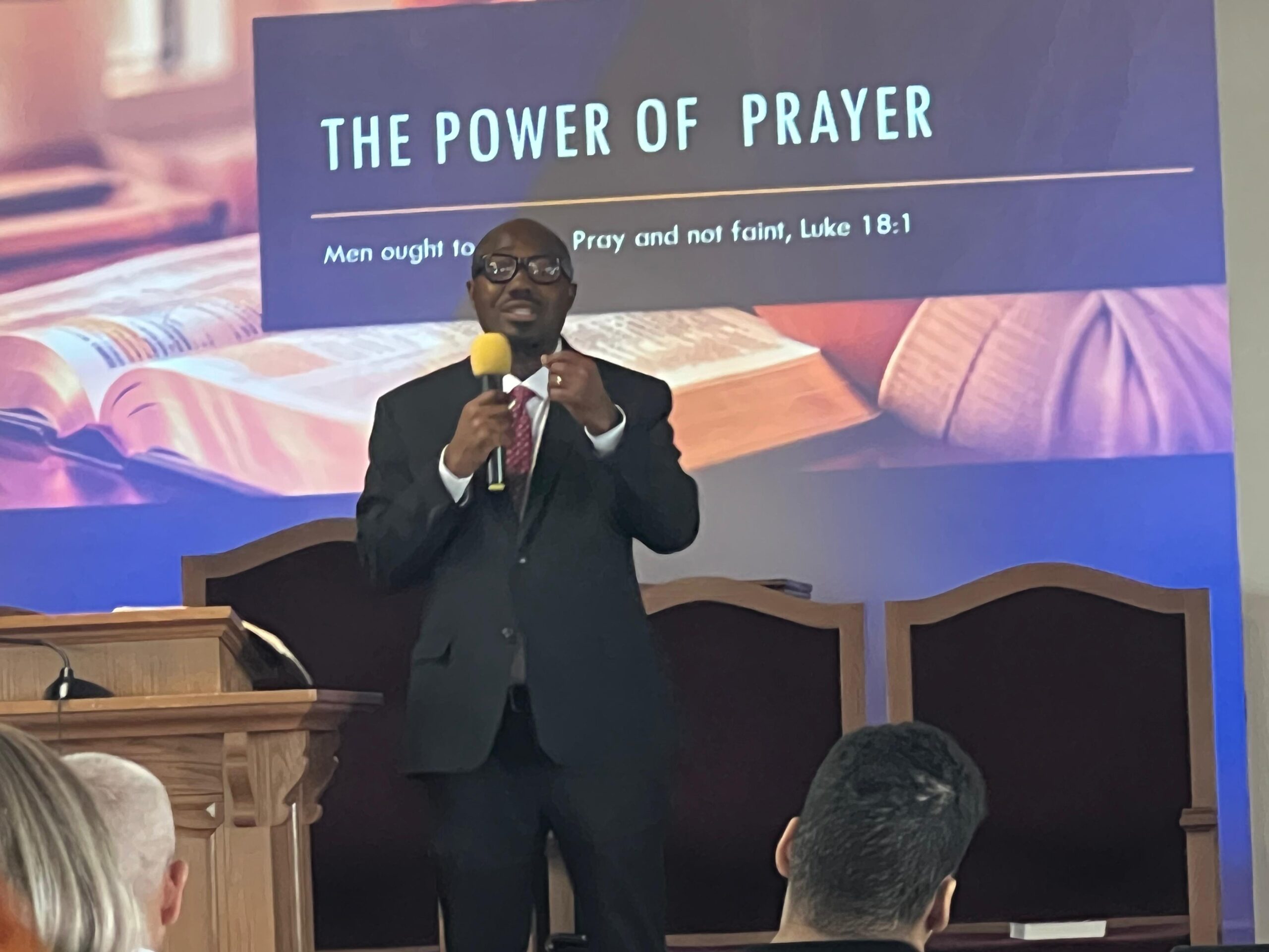 Dr. Solomon A. Boateng Speaking